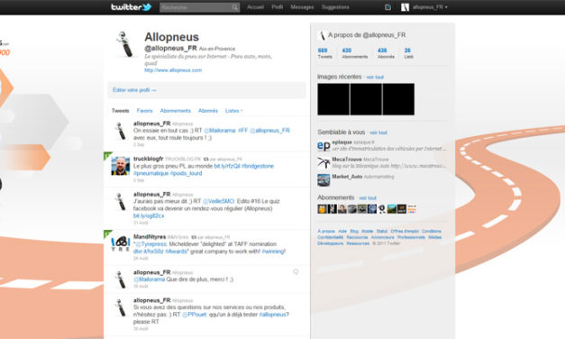 Edito #8 De l'activité sur les réseaux sociaux d'Allopneus