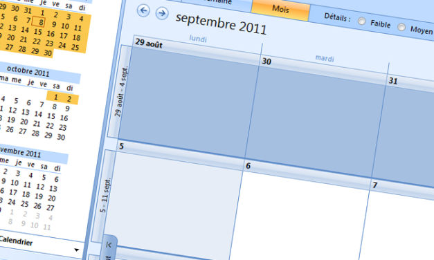 Edito #17 : l'agenda de septembre