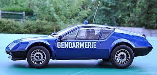Les voitures de la Gendarmerie Nationale au fil du temps