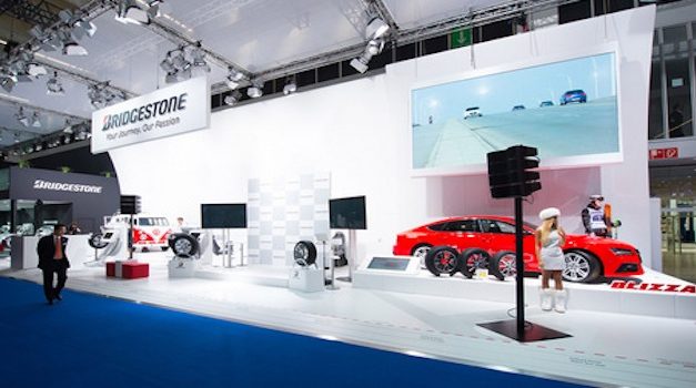 Bridgestone au salon de l'automobile de Francfort 2013