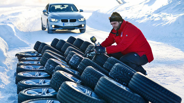 Comparatif pneus hiver 2013 réalisé par Auto Bild
