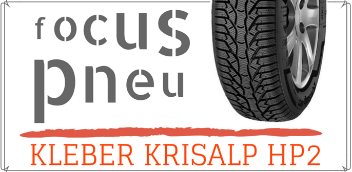 Focus pneu : le Kleber Krisalp HP2