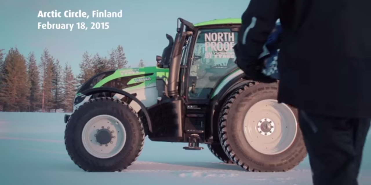 Record fou de Nokian : le tracteur le plus rapide du monde !