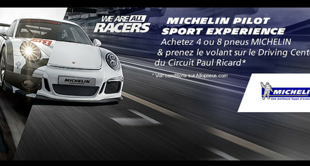 Le programme Pilot Sport Experience de Michelin