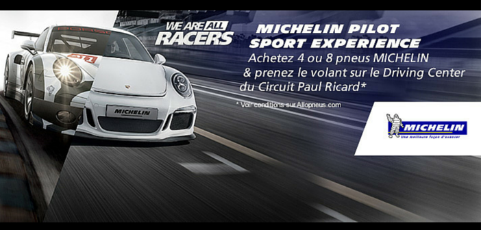 Le programme Pilot Sport Experience de Michelin
