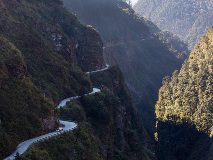 Route de Lhassa à Katmandou