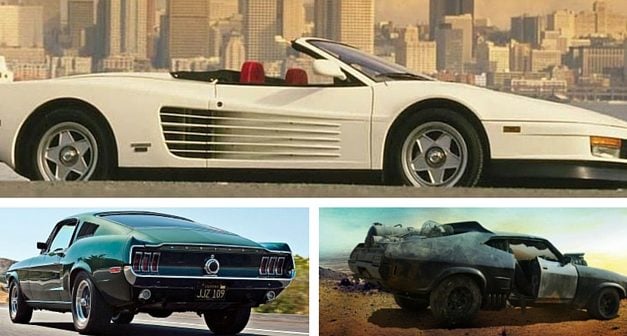 10 voitures qui ont marqué le cinéma et les séries