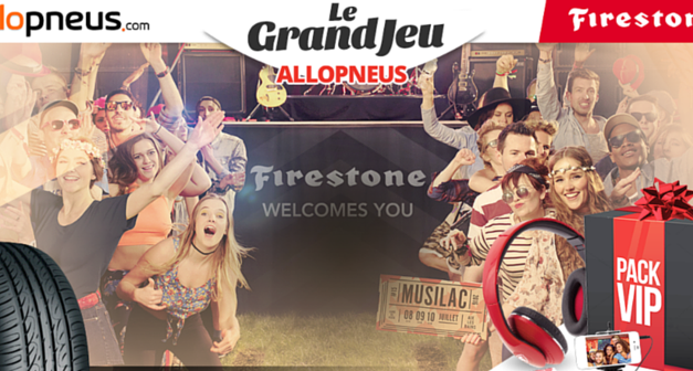 Grand jeu Allopneus avec Firestone : vivez le festival Musilac !