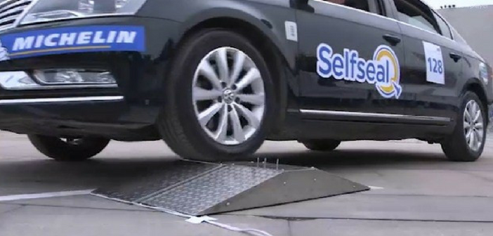 SelfSeal, le pneu auto-réparant de Michelin