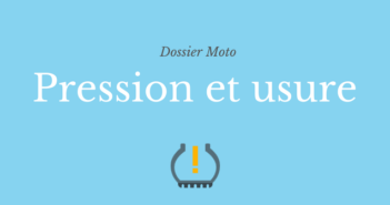 Usure des pneus moto et pression