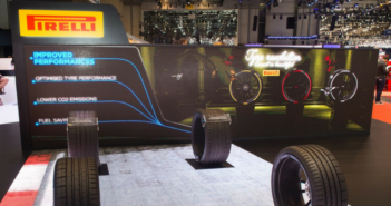 Pirelli présente le pneu coloré et le pneu connecté au Salon de Genève 2017
