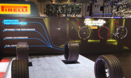 Pirelli présente le pneu coloré et le pneu connecté au Salon de Genève 2017