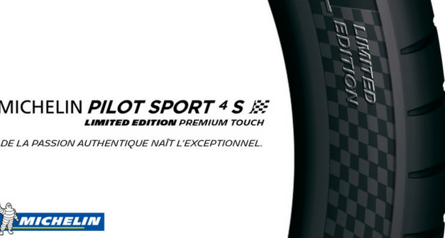 Inédit : le MICHELIN Pilot Sport 4S Limited Edition Premium Touch