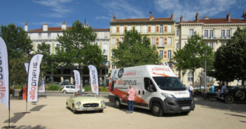 100 autos sur la N7 : l’étape Allopneus