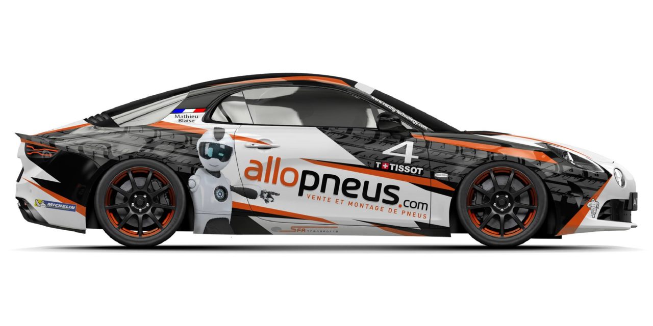 Alpine A110 Europa Cup : Allopneus.com dans la course…