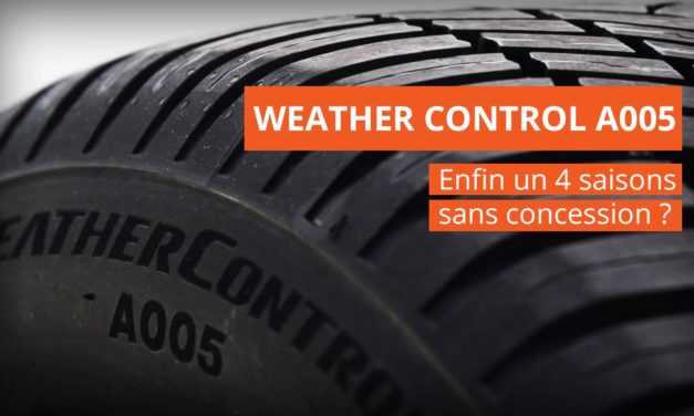 BRIDGESTONE WEATHER CONTROL A005 : le pneu 4 saisons parfait ?