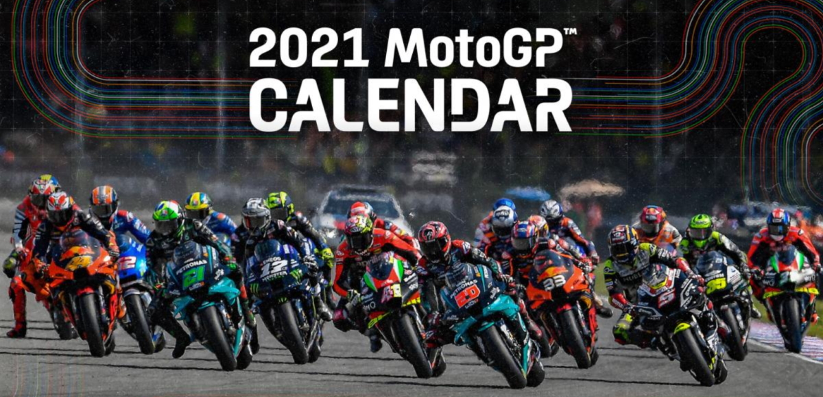 Le nouveau calendrier provisoire du MotoGP 2021