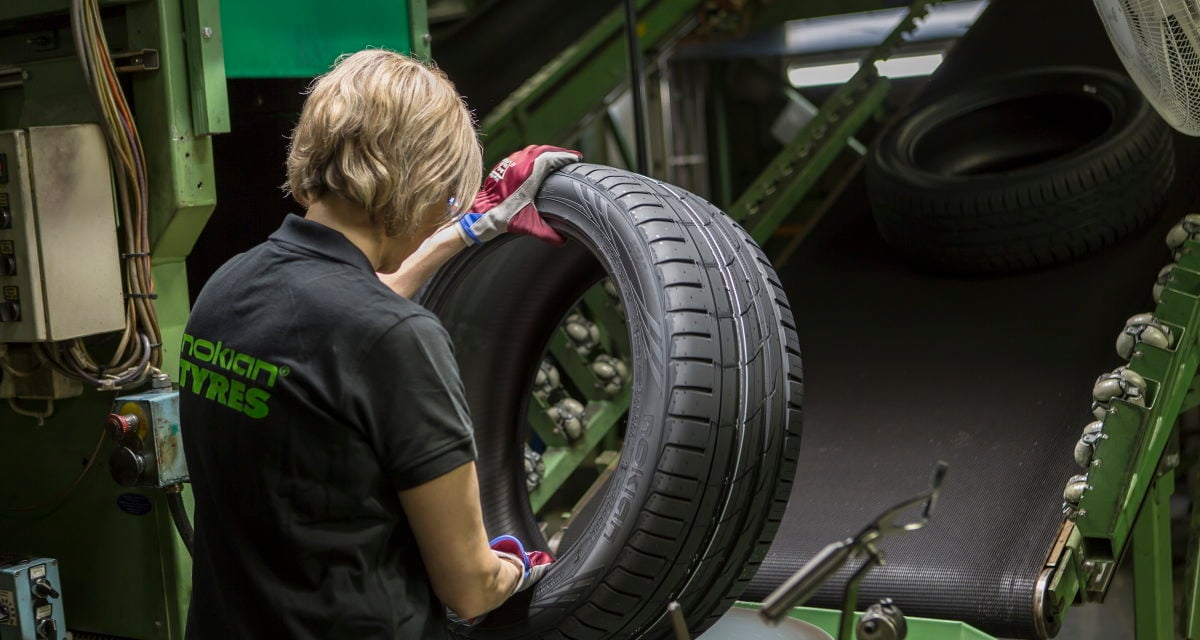 Aucun accident en 2020 pour les employés des usines Nokian Tyres