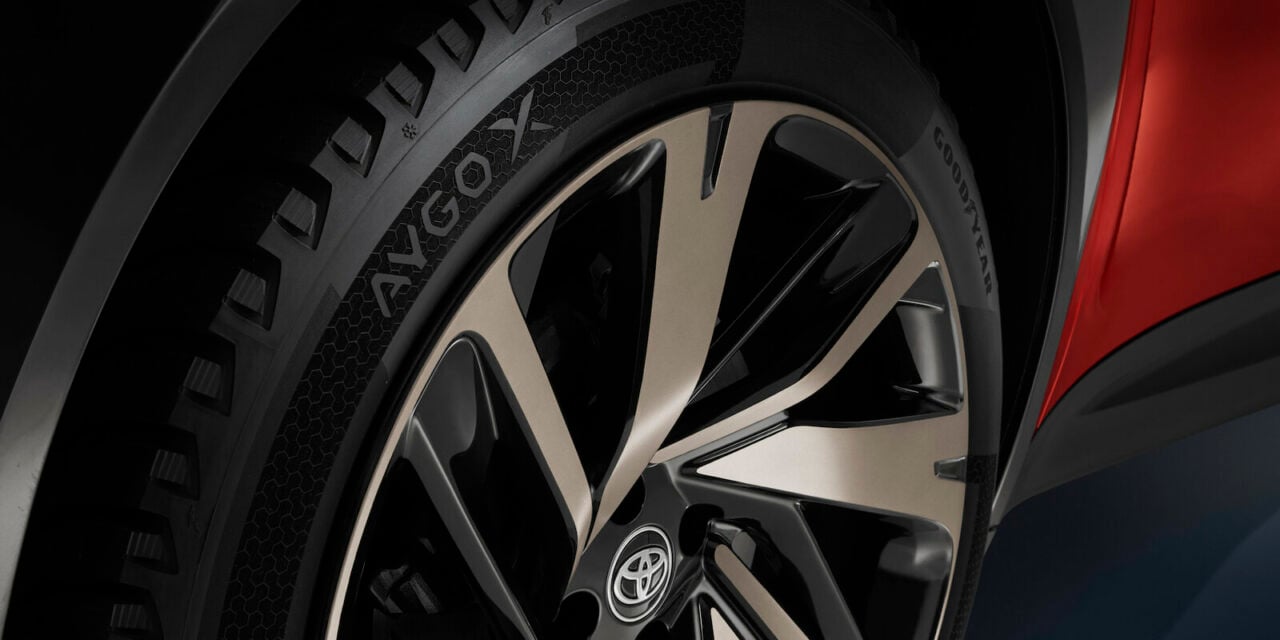 Goodyear : un pneu-concept pour l’Aygo X prologue de Toyota